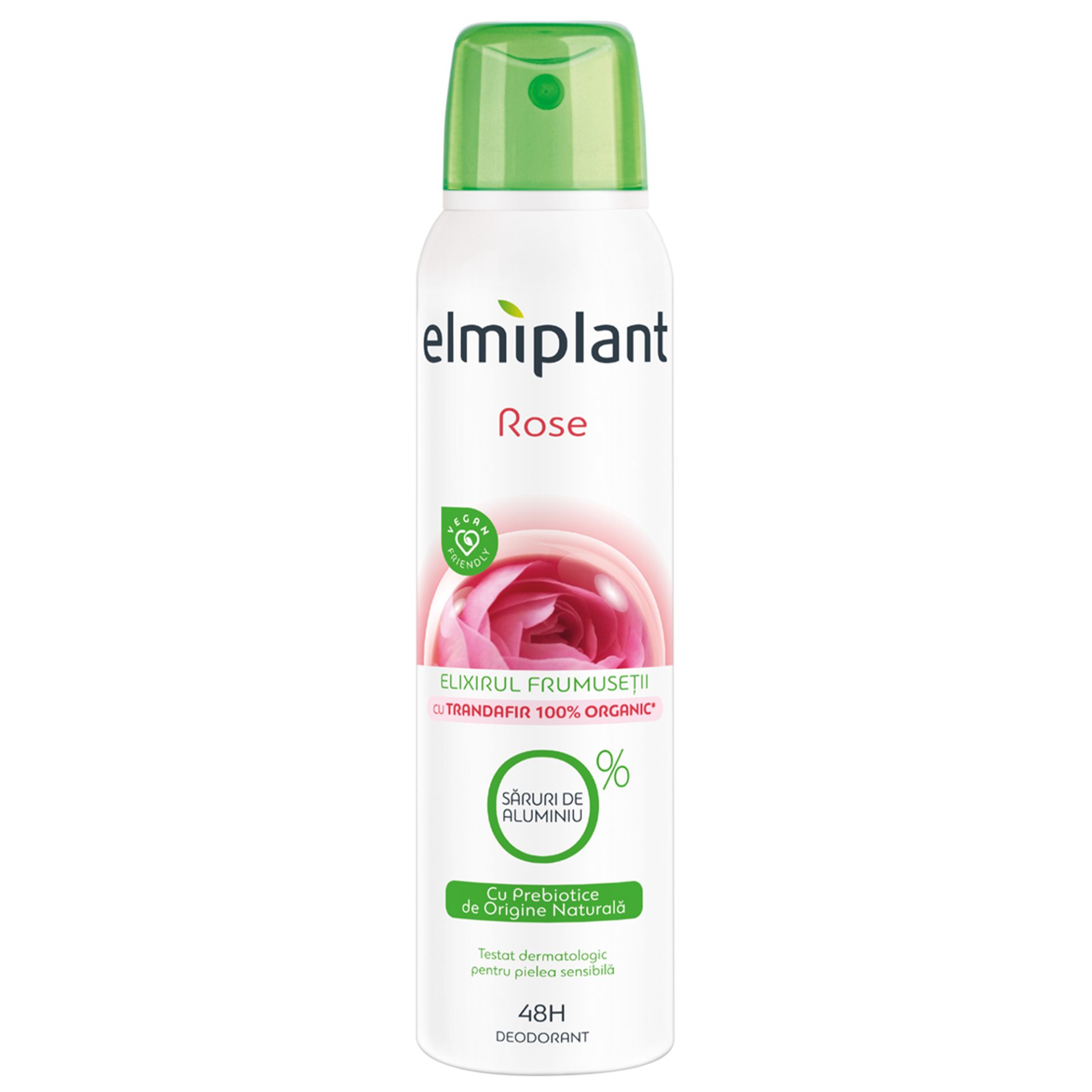 Deodorant Antiperspirant Spray Elmiplant Rose Elixir 150 ml