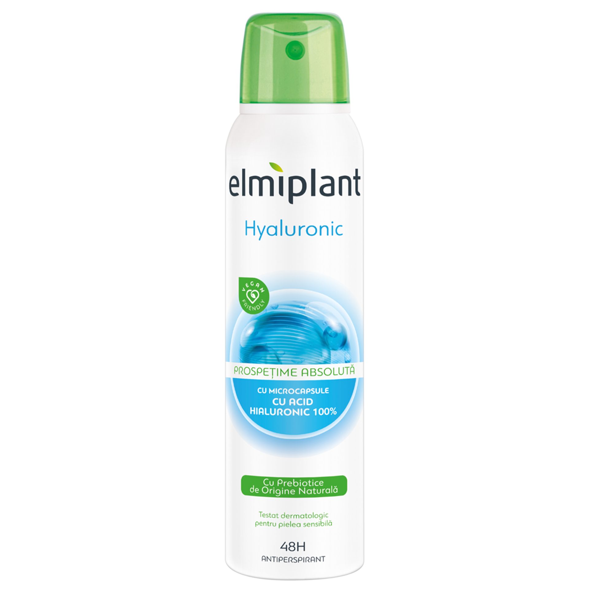 Deodorant Hyaluronic Elmiplant detaliu aplicare
