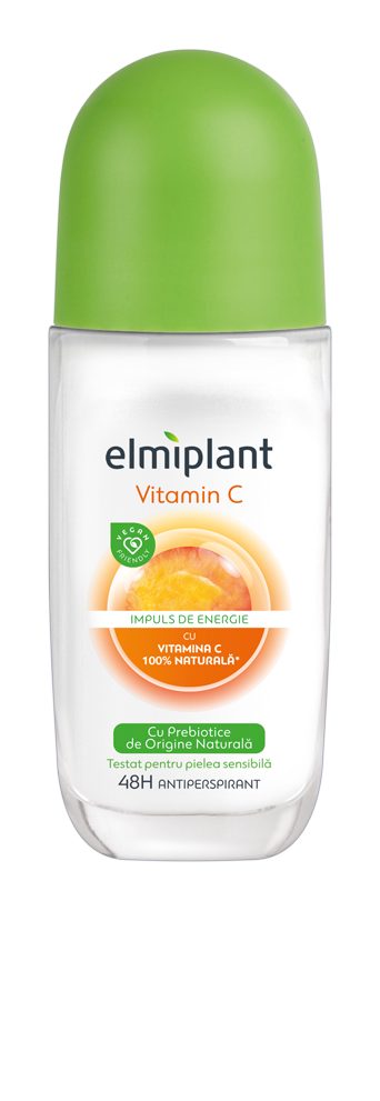 Deodorant Antiperspirant Roll-On Elmiplant Vitamin C 50 ml