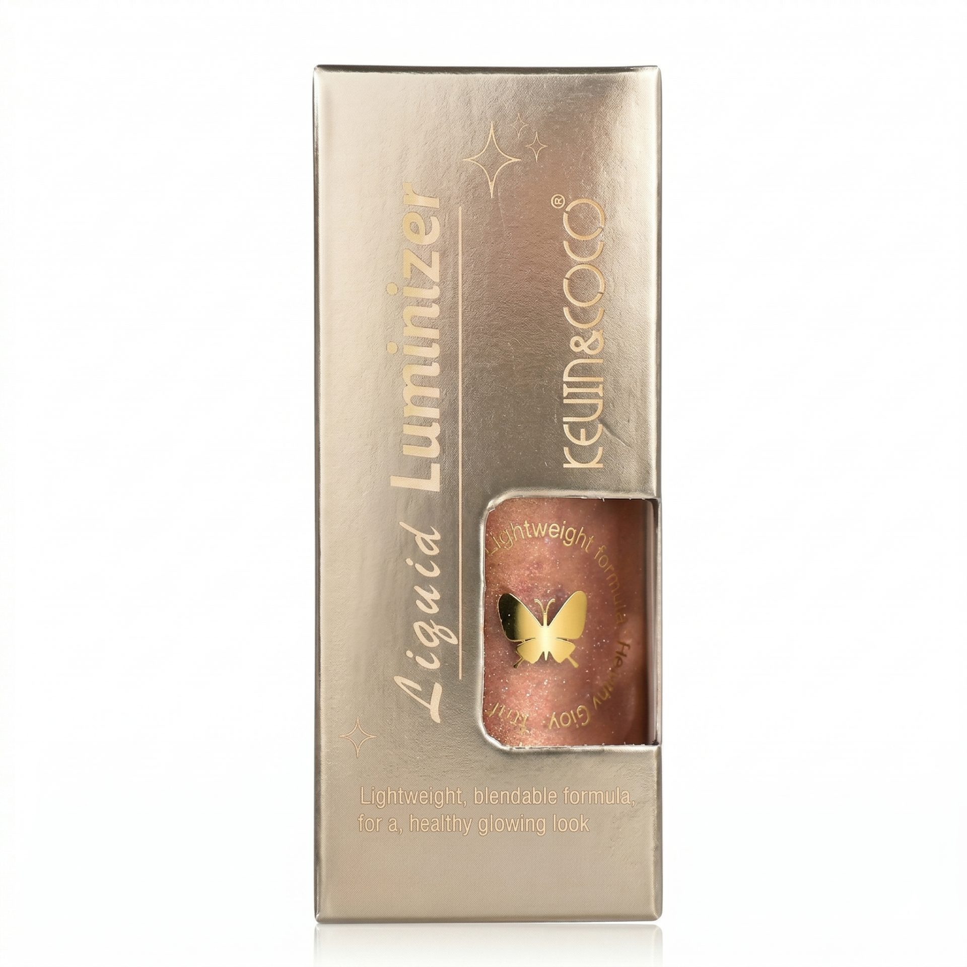 Detaliu Iluminator Kevin&Coco - Textură și Culoare Bronz