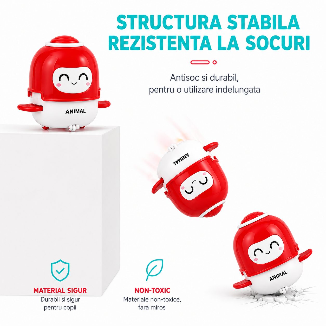 Jucarie interactiva in actiune