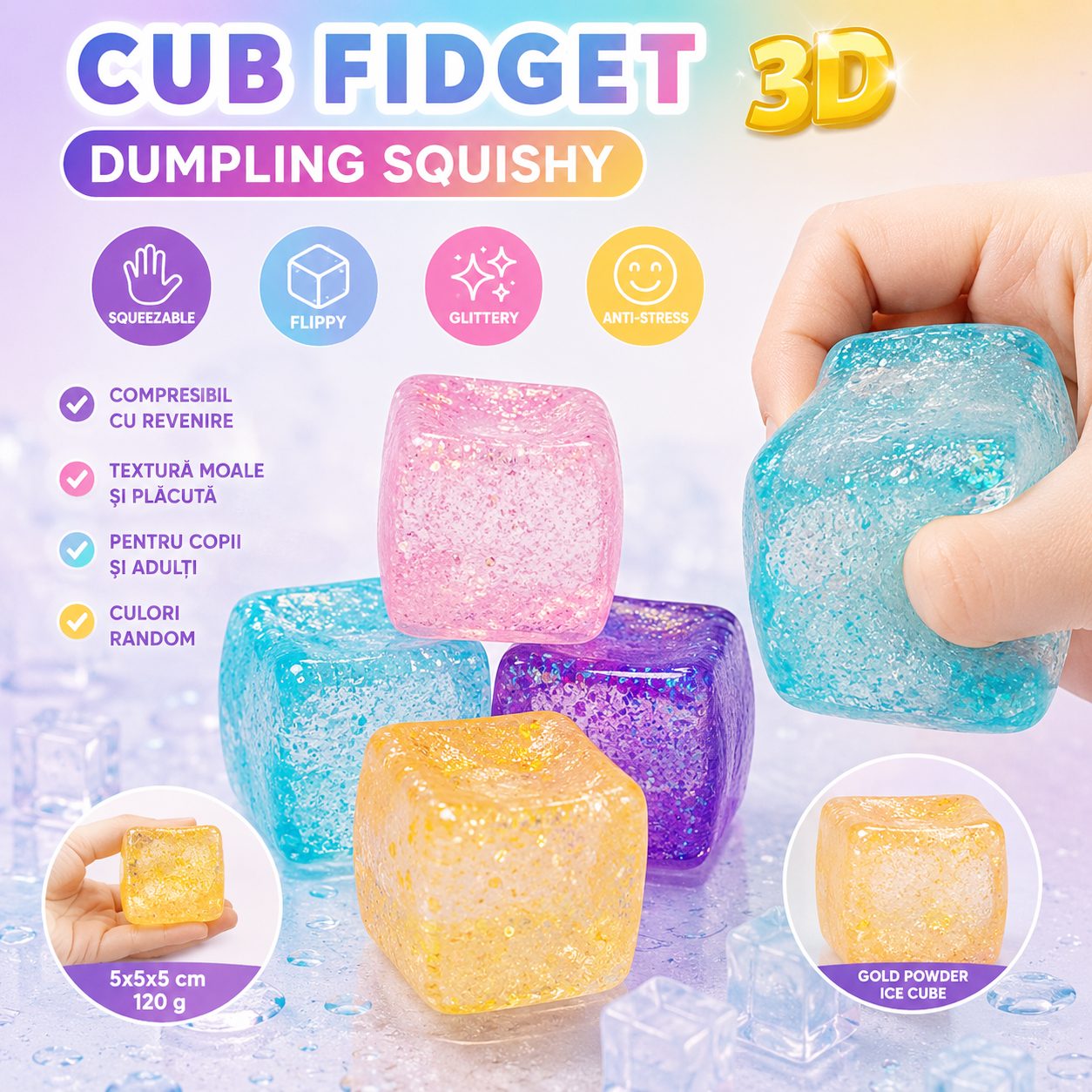 Detaliu Cub Fidget Squishy 