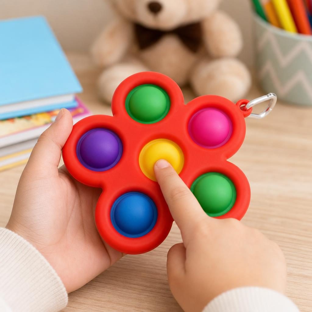 Jucarie antistres Push Pop Bubble Fidget vedere detaliata