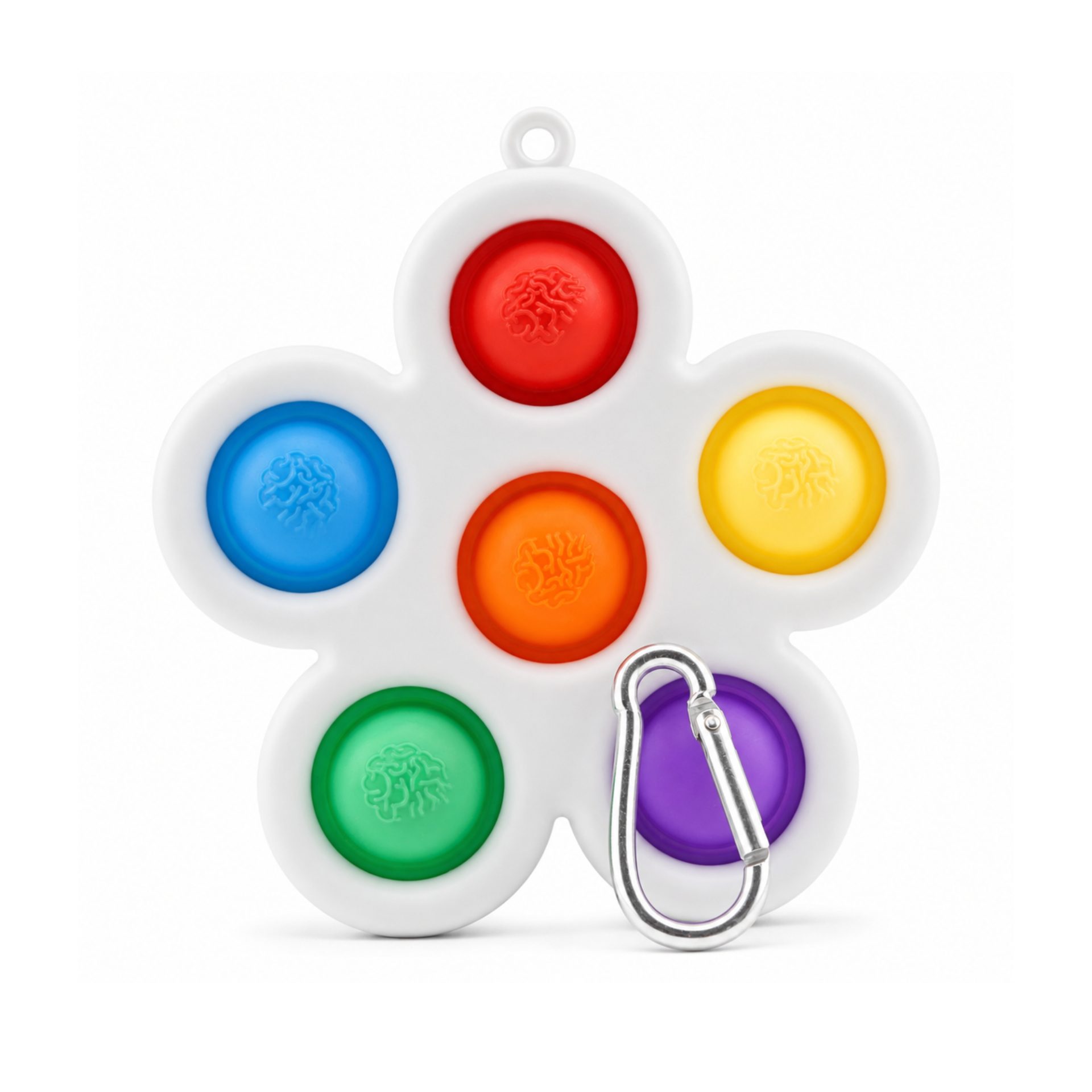 Jucarie Push Pop Bubble Fidget Floare Multicolor