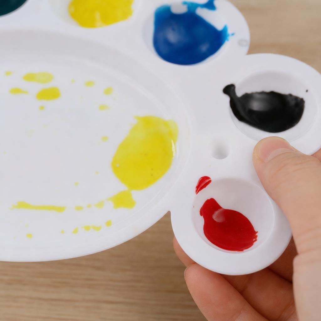 Children's Paint Palette - TSP-0702 (White)