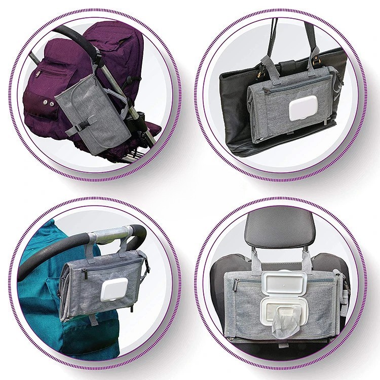 Cambiador portátil Cambiador de pañales para bebés de viaje/Baby Portable Diaper - Picture 7 of 10